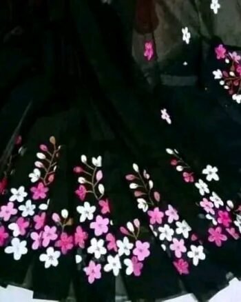 হাফ সিল্ক শাড়ি + ধুপিয়ান কটন পাঞ্জাবি - CD-21